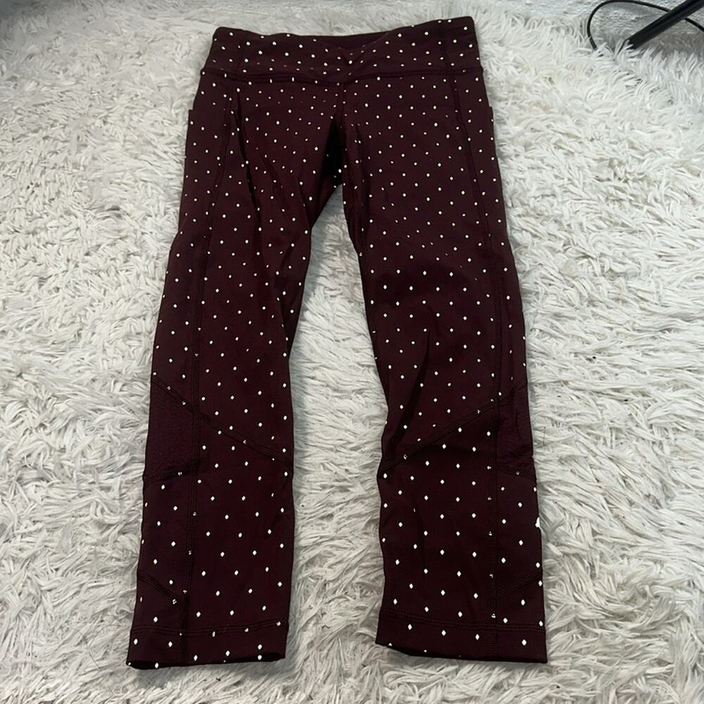 Lululemon Pace Rival Reflective Crops